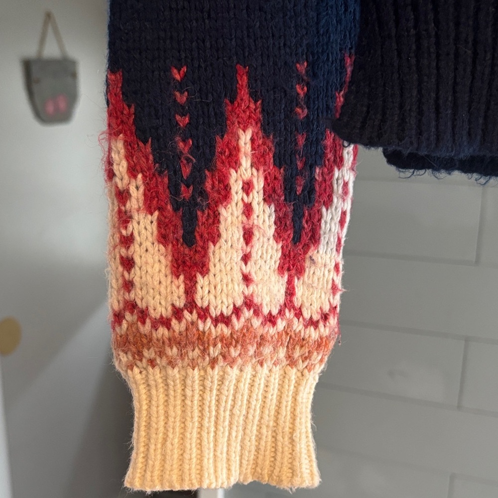 Marine Layer Multicolor Nordic Pattern Sweater - image 2